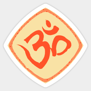 Om Spirituality Awareness Meditation Yoga Sticker